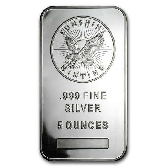 5 oz Silver Bar - Sunshine (Mint Mark SI)