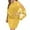 Yellow, variant on YanHoo Women's Plus Size Dresses Cold Shoulder Sequin Patchwork Midi Dress Loose Ladies Elegant Chiffon Dress