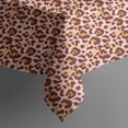 thumbnail image 5 of Leopard Print Square Tablecloth 60x60in(152x152cm) – Waterproof Polyester Printed Table Cover, Wrinkle Resistant & Washable for Kitchen Dining Picnic Party Decor, 5 of 6
