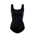 thumbnail image 2 of Tank Top Bodysuit for Women Tummy Control Slim Fit Sleeveless Body Suit Round Neck Black L, 2 of 5