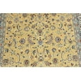 thumbnail image 4 of Unique Loom Leeds Narenj Rug Beige/Blue 5' 1" x 8' Rectangle Floral Traditional Perfect For Living Room Bed Room Dining Room Office, 4 of 7