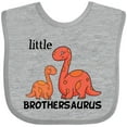 thumbnail image 3 of Inktastic Little Brothersaurus Boys Baby Bib, 3 of 4