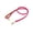 Pink, variant on Shires Narrow Padded Leather Dog Lead Pink 1.5CM