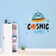 thumbnail image 2 of Cosmic Animals Wall Art lettering DecorWall Decal Decoration Cosmic Animals Adventurous Space Cartoon Space Decorating Ideas for Child's Bedroom Size: 30 In(W) x 30 In(H), 2 of 5