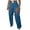 Blue, variant on AOOCHASLIY Women 2023 Pants Womens Patchwork Cutout Design Sense Of Spice Wear Trousers