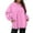 Pink, variant on Harpily 50% Off Clear! Sweatshirts for WomenWomens Oversized Sweatshirts Crewneck Long Sleeve Tops Pullover Fall Fashion Clothes With Pocket Hot Pink XXL