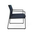 thumbnail image 4 of Chaise d'Attente pour Réception Gansett / Acier Charbon / Bleu / Bleu, 4 of 5