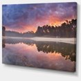 thumbnail image 2 of Quiet Lake Mirroring the Sky - Landscape Canvas Art Print, 2 of 4