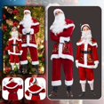 thumbnail image 2 of Disfraz de Papá Noel para cosplay de fantasía para adultos y niños, ropa de disfraz para hombres y mujeres, regalo de Navidad y Año Nuevo 2023, 2 of 5