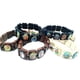 thumbnail image 5 of Pulseras religiosas WBTY de madera, elásticas, católicas, 4 unidades, 5 of 9