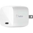thumbnail image 1 of Belkin USB C Charger Block 30W - GaN Power Delivery - Fast Charging USB-C Charger for iPhone 17, Air, Pro, Pro Max, MacBook, iPad, AirPods, Apple Watch, Nintendo Switch 2 - White, 1 of 8