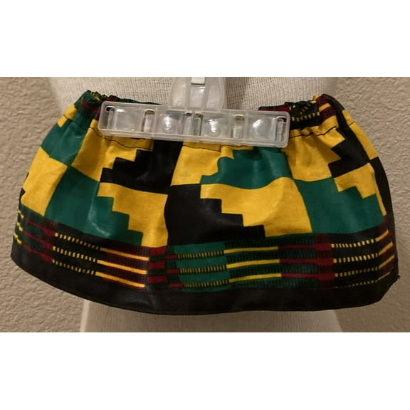 African Print Skirt, Size Preemie