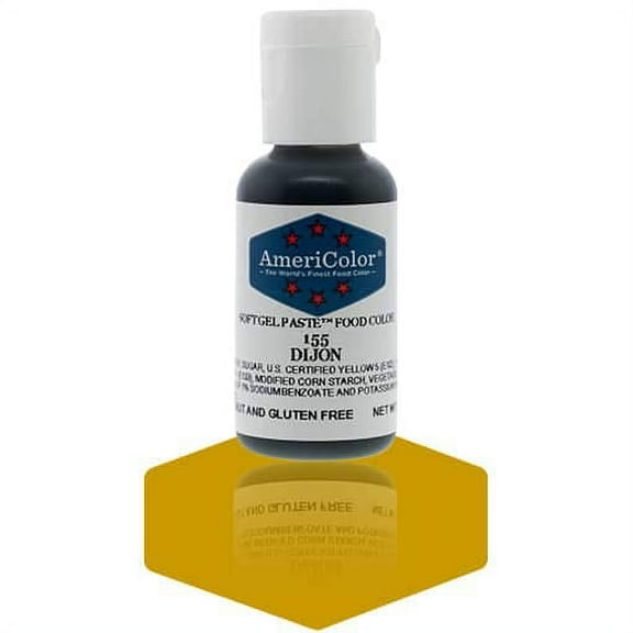 AmeriColor, Soft Gel Paste Food Color, Dijon .75 oz