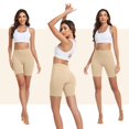 thumbnail image 3 of 3 Pack Slip Shorts for Women Under Dress Comfortable Smooth Seamless Boyshorts Buttlift Panties Biker Shorts, 3 of 6