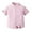 Pink, variant on WREESH Toddler Kids Boys Button Down Shirt Spring Summer Cute Print Boys Short Sleeve Stand-Up Collar Blouse Gray