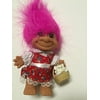 Russ Dorothy Wizard Of Oz Kitten Basket Troll Doll Pink Hair