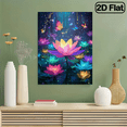 thumbnail image 6 of 1 Box (500pcs) paper Jigsaw Puzzle, Dreamy Colorful for Lotus and Butterfly Pattern, Vibrant for Lotus Colors, Lively Butterflies, Mysterious Dreamy Background, Challenges the Brain, 6 of 9