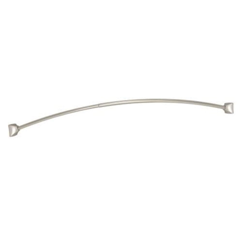 Moen Curved Shower Rods Brushed Nickel Adjustable Curved Shower Rod
