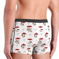 thumbnail image 4 of Men's Boxer Briefs, Different Mushrooms Soft Comfy Mens Underwear Boxer Briefs Breathable With Widen Waist, 4 of 7