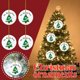 thumbnail image 1 of Ganfancp Madera Arte Personalizado Sobrevivió Familia de Ornamento 2025 Navidad Decoración de Vacaciones Rebajas Hoy Liquidación 4Pc Colgante Árbol de Navidad, 1 of 7