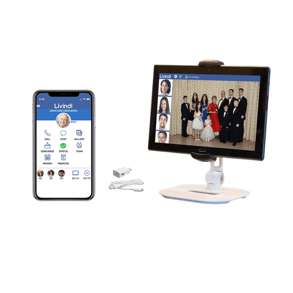Livindi Solo 10 in Adult Tablet, Wi-Fi, Black