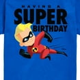 thumbnail image 3 of The Incredibles - Having A Super Birthday Dash - Toddler & Youth Short Sleeve Graphic T-Shirt, 3 of 5