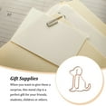 thumbnail image 1 of Langgg 30Pcs Paper Clip Animal Envelope Clips Bookmark Pin Students Mini Novelty File For Business Stationery Supplies Dog/Rose Gold, 1 of 9