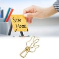 thumbnail image 3 of 20 Pcs Multipurpose Hollow Metal Binder Spring Clip, Strong Clamping Force with Hollow Design for Documents, Certificates, and More, 3 of 7