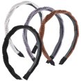 thumbnail image 1 of unbranded 4Ud Accesorios Para Mujer Diademas Tejidas Trenzadas Estilizadas Para Cualquier Ocasión, 1 of 6