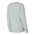 thumbnail image 2 of Women's Concepts Sport Scarlet/Gray San Francisco 49ers Petition Raglan Long Sleeve Top and Shorts Set, 2 of 3