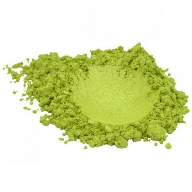 GREEN APPLE LUXURY MICA COLORANT PIGMENT POWDER COSMETIC GRADE 1 OZ ...