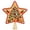 A, variant on Blue Snowman Diamond Art Style Star Topper, Jewel-Like Winter Village Scene for Christmas Tree and Seasonal Home Display, Plastic