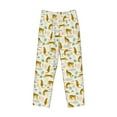 thumbnail image 4 of Xecao Leopard Print Men's Straight Lounge Pajama Pants: The Ultimate in Comfortable Sleepwear, 4 of 9