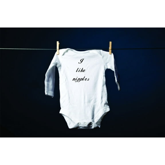 Design With Vinyl Funny Baby Clothes - Shhhh Dont Tell My - Shortsleeve Baby to Toddler