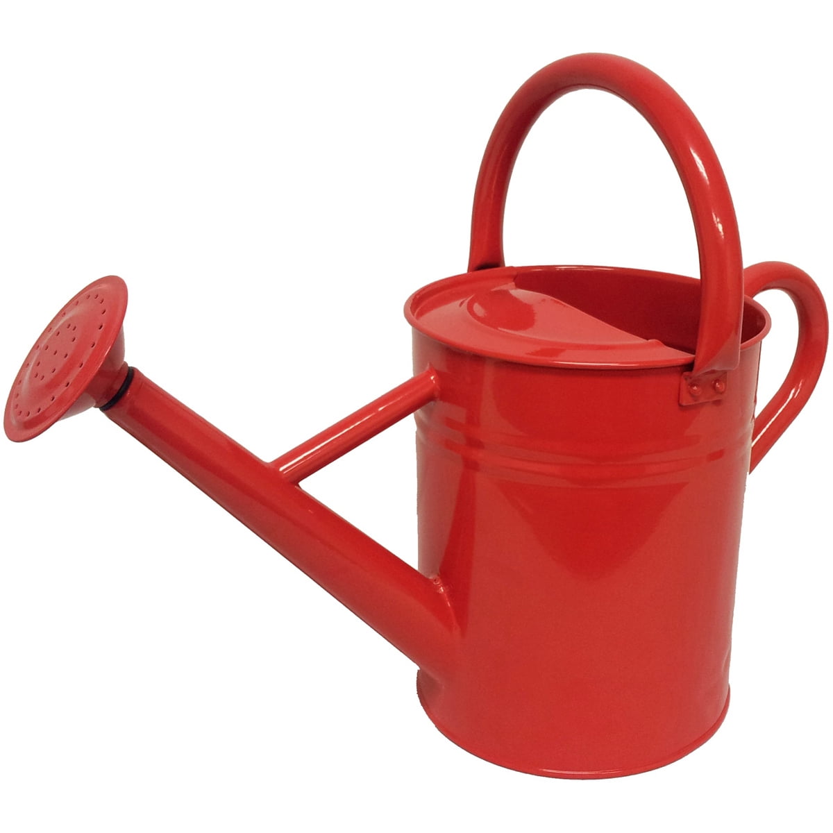 Galvanized Steel Watering Can 1-Gallon-Scarlett by World Source Partners