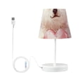 thumbnail image 3 of Bear Roses Hearts Desk Lamp 3 Color Modes LED Table Lamp Nightstand Reading Light for Bedroom Living Room, 3 of 8
