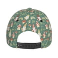 thumbnail image 6 of Daiia Mushrooms Gnome print Baseball Cap Men Women Golf Dad Hat Adjustable Original Classic Low Profile Hat Unconstructed Plain Cap, 6 of 9