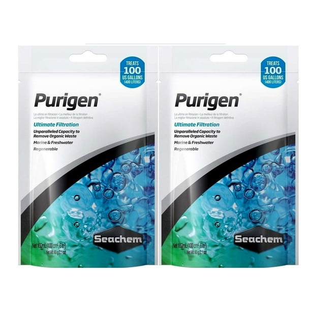 Seachem Purigen Ultimate Filtration 100 ml. Bag Aquarium Fish Tank