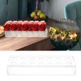 thumbnail image 4 of Easter Clearance Clear Acrylic Flower Vase Transparent Floral Table Centerpiece Rectangular Acrylic Vase Suitable For Home Wedding Table Decoration Mother's Day Decoration, 4 of 9