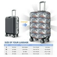 thumbnail image 4 of Lsque sparus aurata Printed Luggage Cover, Travel Luggage Protector,Scratch and Dirt Resistant, Fits 18-32 Inch Luggage-Large, 4 of 7