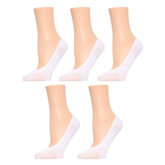 MeMoi Foot Massaging Shoe Liners 5 Pack - Womens - Female (One Size, Nude)