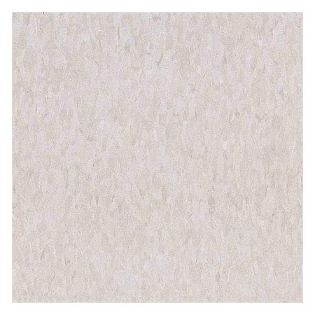 Armstrong Vinyl Composition Tile,45sq.ft,Whte, PK45 51811031