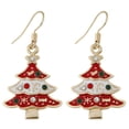 thumbnail image 1 of Christmas Earrings Decorative  Tree Shape Pendant Earrings Christmas Jewelry, 1 of 7