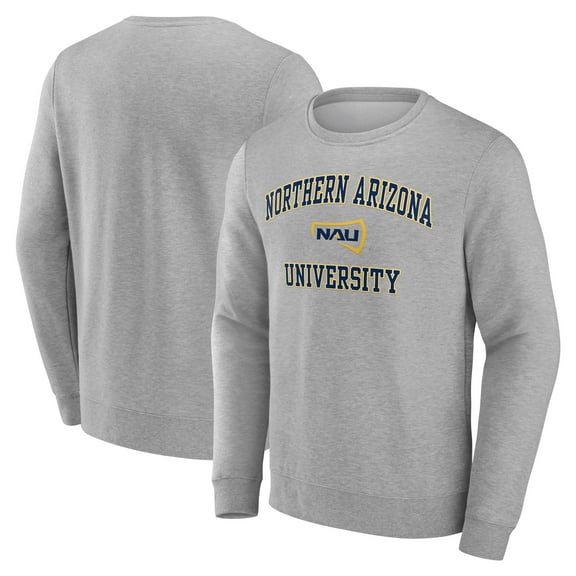 Men's Gray Northern Arizona Lumberjacks Campus Sweatshirt