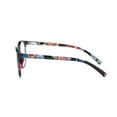 thumbnail image 3 of 1 Pair Ladies Womens Round Big Frame Blue Light Blocking Reading Glasses Spring Hinge Readers +1.75, 3 of 6