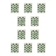 thumbnail image 3 of Naiovety Paño de limpieza de cocina Cuencos cuadrados Toalla de Platos Trapo de Utensilios de cocina Paños absorbentes Árbol verde Árbol verde 10Conjunto, 3 of 6