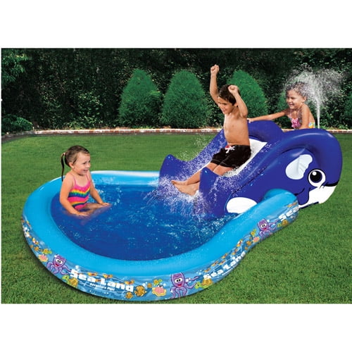 Sea Land Adventure Water Slide and Splash Pool