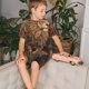 thumbnail image 4 of Fotbe Majestic Cosmic Lion Pijama Estampada de 2 Piezas para Niños – Ropa de Dormir de Manga Corta Cómoda para Niños y Niñas, Camiseta y Shorts de Algodón-X-Large, 4 of 6