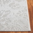 thumbnail image 4 of SAFAVIEH Saylor Zeke Botanical Area Rug, Ivory, 6'3" x 6'3" Square, 4 of 11