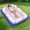 Purple, variant on Inflatable Tanning Pool Lounger Float with Protection Tarp,70" x 46" Pool Floats Adult w/Pillow,6 in 1 Suntan Tub Floatie,Sunbathing Water Bed Lounge Blow Up Ball Pit Party Gifts-Pink Champagne